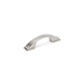 Richelieu Contemporary Cabinet Pull - Metal - 4.33-in - Brushed Nickel