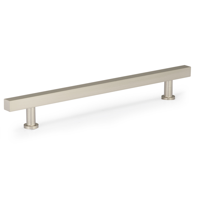 Richelieu Cylindrical Pull Handle - 9.92-in - Contemporary - Brushed Nickel