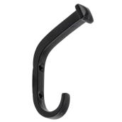 Richelieu Double Hook 4.5 x 2.56-in Classic Style in Matte Black Iron