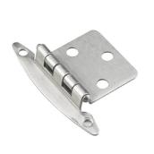 Richelieu Semi-Concealed 2.75-in Hinges in Brushed Nickel - Pack of 2