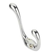 Nystrom Double Utility Hook 3.5-in in Chrome Metal