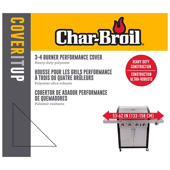 Char Broil BBQ Performance Cover 3 4 Burner Grill 62