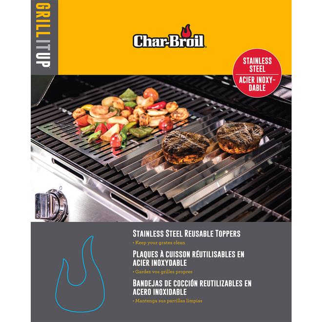 Char broil stainless outlet steel grates