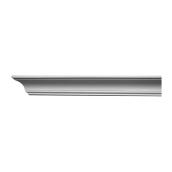 Uberhaus Basic Crown Moulding Polyurethane White Finish 3 7/8-in H x 7-ft 10-in L x 3/4-in T