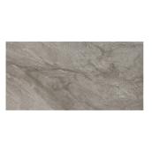 Tuiles de porcelaine, 12" x 24", 9/boite, gris foncé