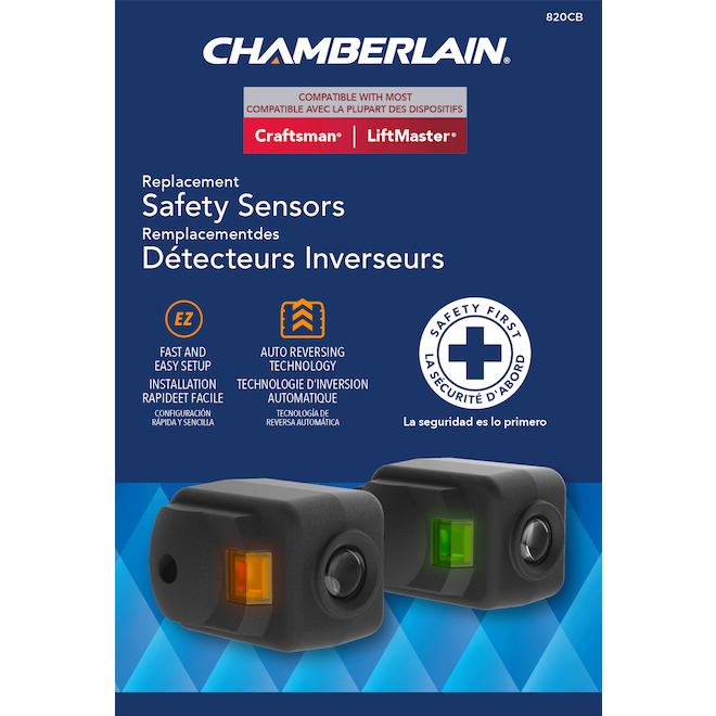 Chamberlain Replacement Safety Sensors for Garage Door Opener