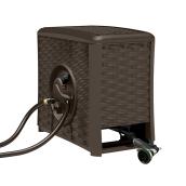 Dévidoir automatique Touch & Go, capacité de 125', brun
