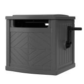 Suncast Grey Resin 150-ft Hose Reel Hideway