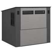 Suncast Cabana 8 x 7 pi Grey Resin Entertainment Garden Shed