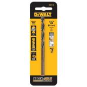 DEWALT 1/4-in Black Oxide Coated Steel Twist Drill Bit - 1 count