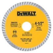 DEWALT XP 4 1/2-in Diamond-Grit Turbo Blade