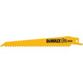 DeWalt Wood Cutting Reciprocating Saw Blades - 6-in L - 3 TPI - 5 Per Pack