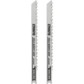 Lames de scie sauteuse pour bois, tige en U, 6 DPP, 4"
