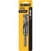 DEWALT Twist Drill Bit - Black Oxide Coated High-Speed Steel - 1 Per Pack - 6-in L x 1-in Dia