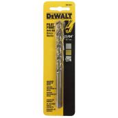 DEWALT Pilot Point Drill Bit - 23/64-in Dia x 4 7/8-in L - 135° Split Point Tip - Round Shank - Gold Ferrous Oxide