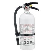 Extincteur de type 2-A:10-B:C, bureaux et ateliers, 4 lb, blanc