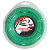 Laser Gas/Electric Spooled Round Trimmer Line - Green - Nylon - 160-ft L x 0.080-in dia