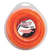 Fil rond pour coupe-bordure électrique/à essence Laser, orange, nylon, 110 pi L. x 0,095 po de diamètre