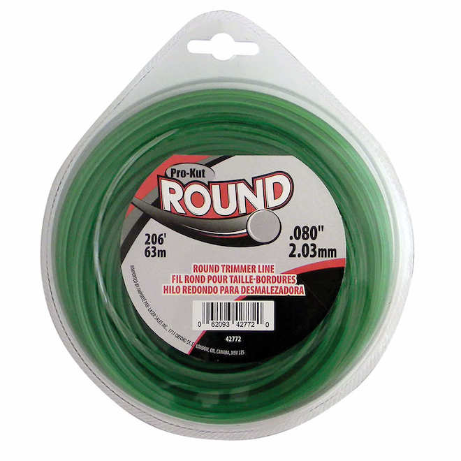 Laser Pro-Kut Trimmer Line in Nylon 6 Round 2.40-mm x 63-m