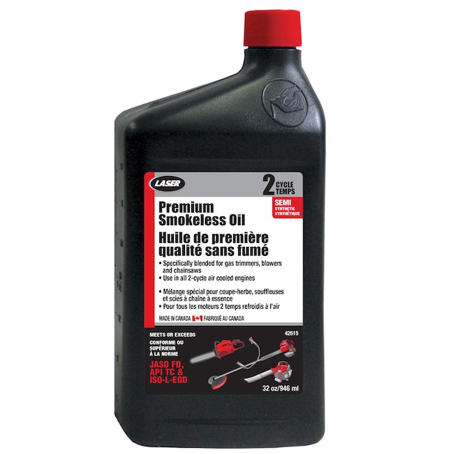 Laser 2-Cycle Motor Oil 100% Synthetic - 946-ml