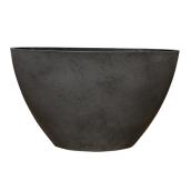 Angelo Decor Oval Self-Watering Nova Planter - Dark Grey - 24-in x 14.2-in