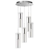 Luminaire rustique style pot masson pour îlot de cuisine en bois brun et  bronze par LNC LS1CAEY6BB3-4110Z7