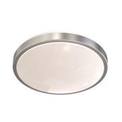 Plafonnier DEL Voltz, 26 W, blanc/chrome, 12