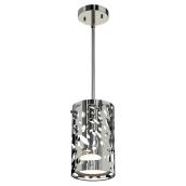 Pendant - Integrated LED -Adjustable Height - Chrome