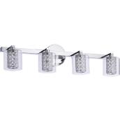 Luminaire à DEL pour meuble-lavabo Vela, 28 W, chrome
