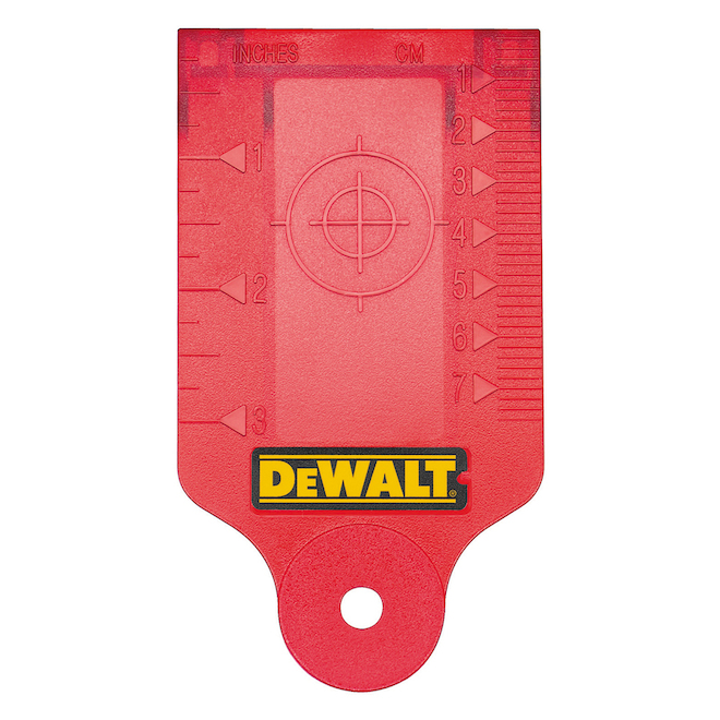 DEWALT Laser Target Card