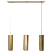 Luminaire suspendu à 3 lumières, Laiton satiné