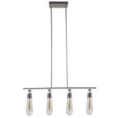 Pendant Light - 4 Lights - Satin Nickel