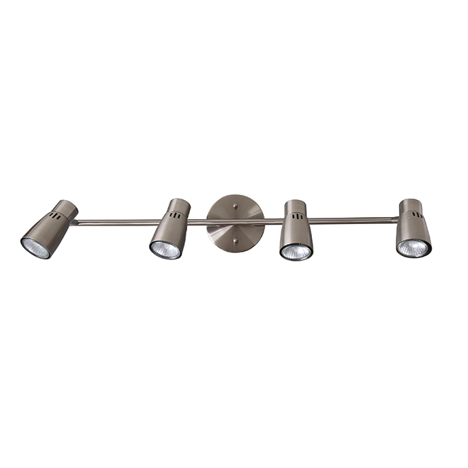 Track Light - 4 Lights - Project Source - Satin Nickel