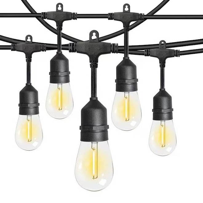 VALU+ Solar LED String 24-ft - Warm White