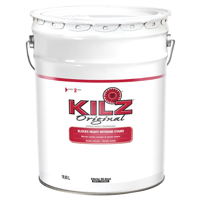 KILZ 2 All-Purpose Primer & Sealer - 1 Gal. - White, Interior/Exterior, Multi-Surface