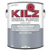 Kilz General-Purpose Sealer Primer - Interior - Latex - White - 3.78-L