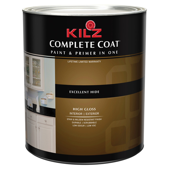 "Complete Coat" Interior/Exterior Paint - High Gloss
