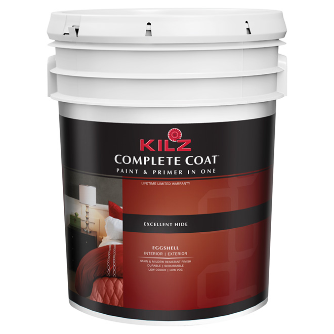 KILZ Coat" Interior/Exterior Paint Eggshell M593305C RONA