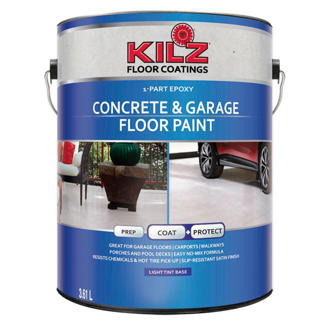 KILZ CONCRETE/GARAGE FLOOR PAINT L377101C | RONA