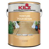 Base de teinture pour béton Kilz, semi-transparent, hydrofuge, 3,73 L
