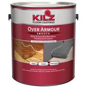 Kilz Over Armour Smooth Wood and Concrete Floor Coating - Slip-Resistant - Solid - Deep Base - 3.78 L