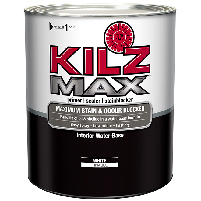 KILZ MAX Interior Primer and Sealer - 946-ml - White