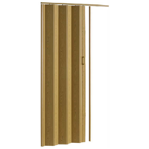 Spectrum 24-in to 32-in x 80-in Encore Oak Solid Core Folding Closet Door
