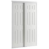 Colonial Elegance Sliding Door - Bostonian - Primed White - Interior - 36-in W x 80 1/2-in H