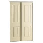 Colonial Elegance Sliding Door - Santa Fe Interior - Classic - MDF - Primed - 60-in W x 80 1/2-in H