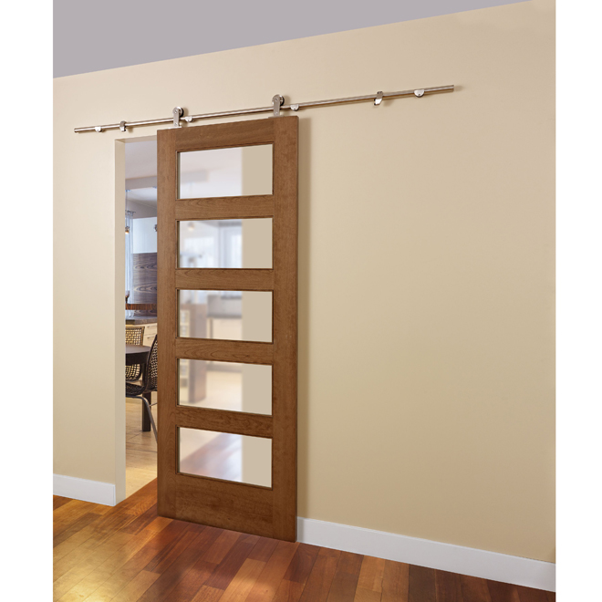 Colonial Elegance Rail Pour Porte Coulissante Loft Sl78rr