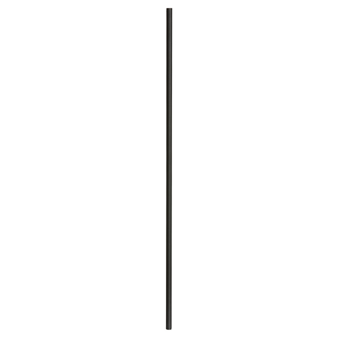 Colonial Elegance 35-in x 5/8-in Black Wrought Iron Round Stair Baluster