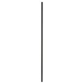 Colonial Elegance 35-in x 5/8-in Black Wrought Iron Round Stair Baluster