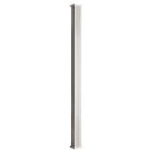 Colonne carrée en aluminium, 3 3/4
