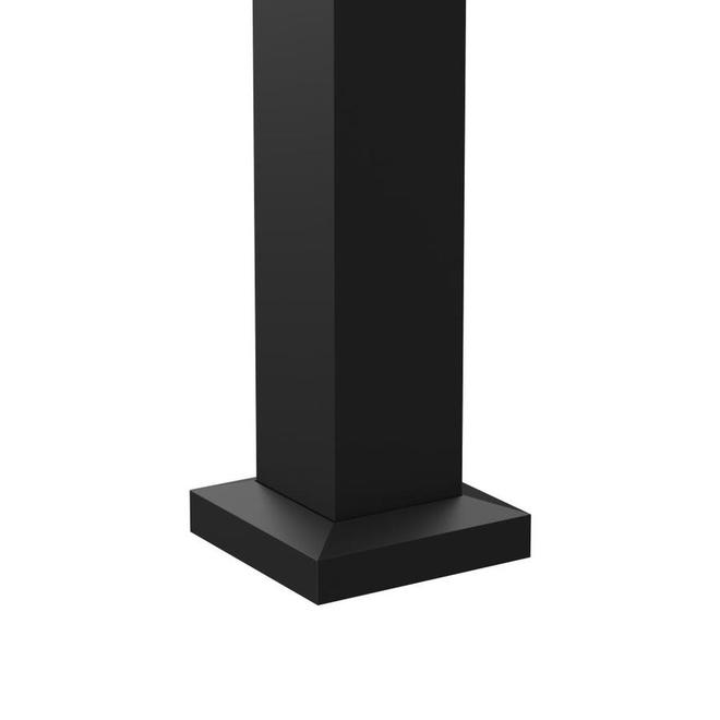 Colonial Elegance  34 1/2-in to 36-in  x 2-in Black Stainless Steel Square Newel Post